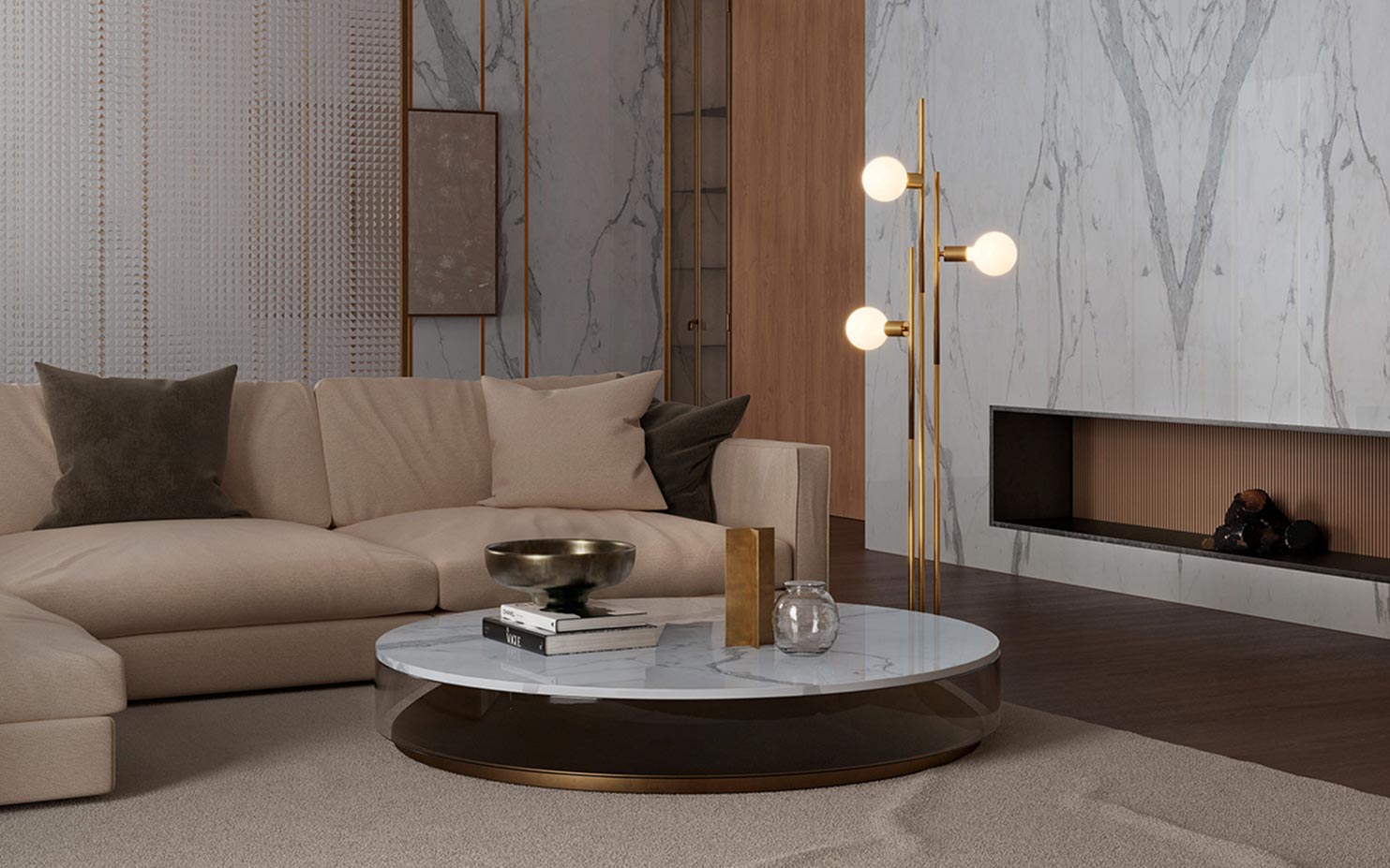 Table et table basse granit Fuveau